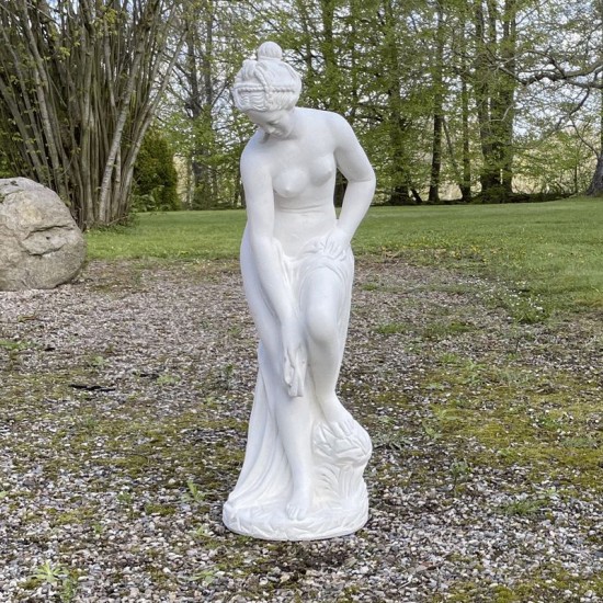 Allegrain 107 cm - Marmor Havefigur