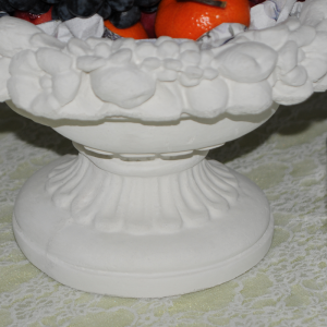 Marmor Krukke med frugter i kanten H: 20 cm Marmor Krukke med frugter i kanten H: 20 cm