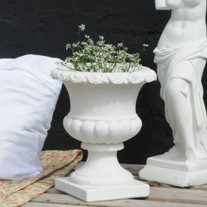Have Krukke pokal i marmor - frostsikker 36 x 30 cm Have Krukke pokal i marmor - frostsikker 36 x 30 cm