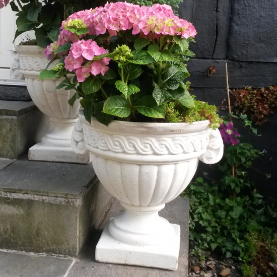 Blomster krukke til haven - frostsikker H: 40 cm