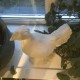 Frostsikker havefigur Høne
