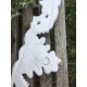 Guirlande ornament i marmor 85cm bred