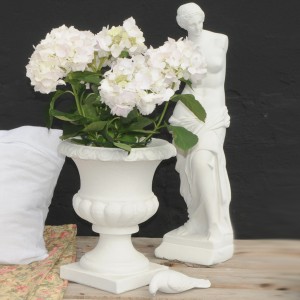 Have Krukke pokal i marmor - frostsikker 36 x 30 cm Have Krukke pokal i marmor - frostsikker 36 x 30 cm