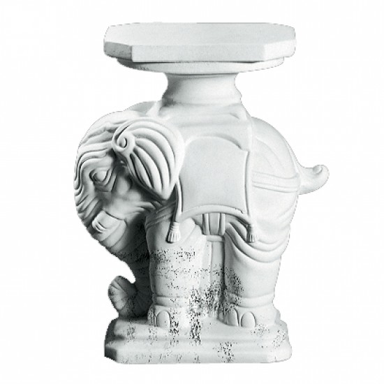 Elefant Bord Sokkel eller sidebord i marmor