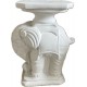 Elefant Bord Sokkel eller sidebord i marmor