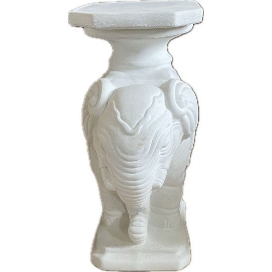 Elefant Bord Sokkel eller sidebord i marmor