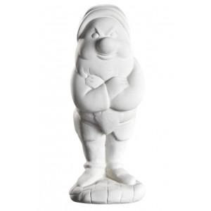 Gnavpot 47 cm - Frostsikker havefigur i marmor Gnavpot 47 cm - Frostsikker havefigur i marmor
