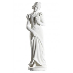 Snehvide 75 cm - Frostsikker havefigur i marmor Snehvide 75 cm - Frostsikker havefigur i marmor