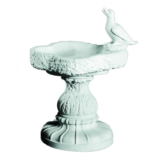 Fuglebad i marmor Ø: 50 cm