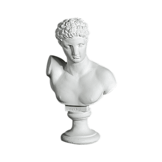 Hermes H30cm - Buste i marmor