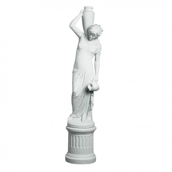 Porta 140 cm - Havestatue i marmor