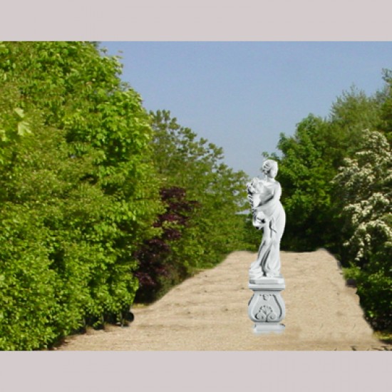 Smuk statue til haven - Estate H91cm - Italiensk sommer