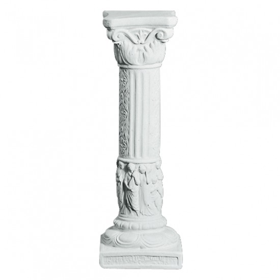 Sokkel 73 cm - Frostsikker sokkel i marmor