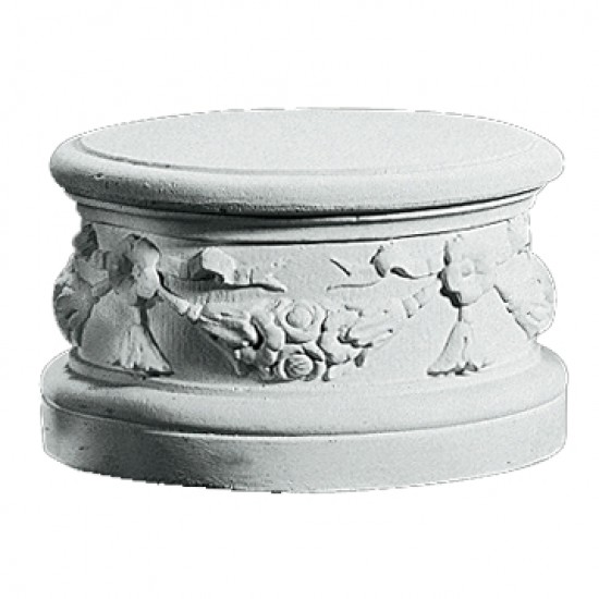 Sokkel H28 cm - Frostsikker sokkel i marmor
