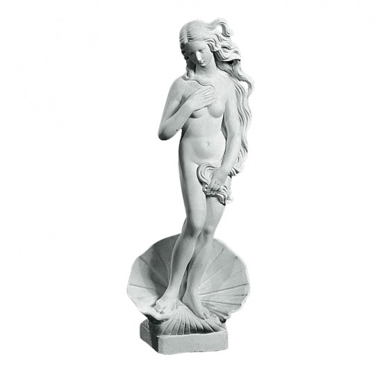 Venus af Botticelli H85cm - Flot Havefigur i marmor Venus af Botticelli H85cm - Flot Havefigur i marmor