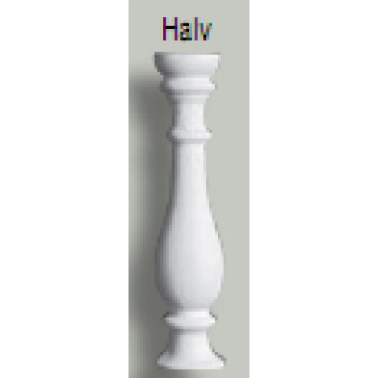 Halv Balustre 52 cm høj