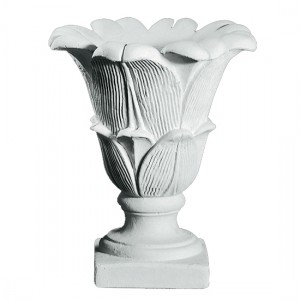 Frostsikker Blomster krukke med tulipanform H: 56 cm Frostsikker Blomster krukke med tulipanform H: 56 cm