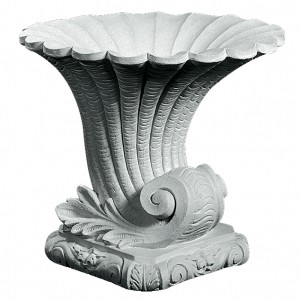 Frostsikker Stor Blomsterkrukke Nautilus H: 70 cm Frostsikker Stor Blomsterkrukke Nautilus H: 70 cm