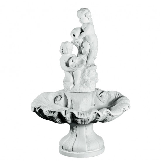 Fantastisk Fontæne i marmor - Sorrento Fontaine med børn