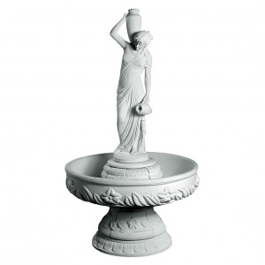 Porta 214 cm - Frostsikker fontaine i marmor Porta 214 cm - Frostsikker fontaine i marmor