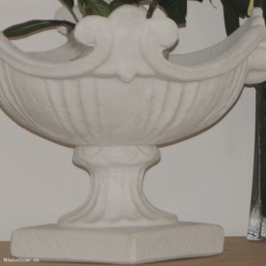 Champagne Blomsterkrukke 35 cm - Frostsikker havekrukke i marmor Champagne Blomsterkrukke 35 cm - Frostsikker havekrukke i marmor