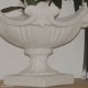 Champagne Blomsterkrukke 35 cm - Frostsikker havekrukke i marmor