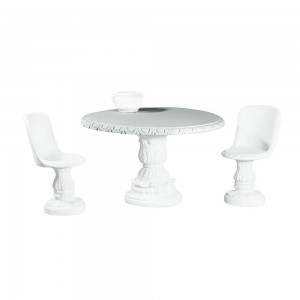 Marmor Bordplade Ø125