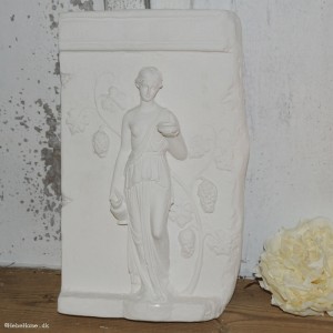 Smukt relief med Hebe H29.5cm Smukt relief med Hebe H29.5cm