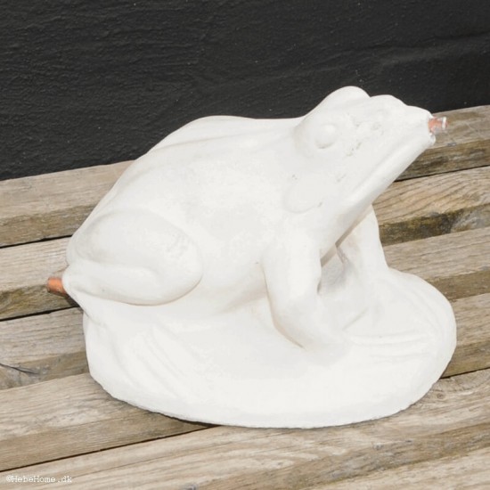 Springvandsfigur Frø H7cm i marmor