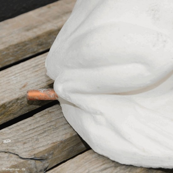 Springvandsfigur Frø H7cm i marmor