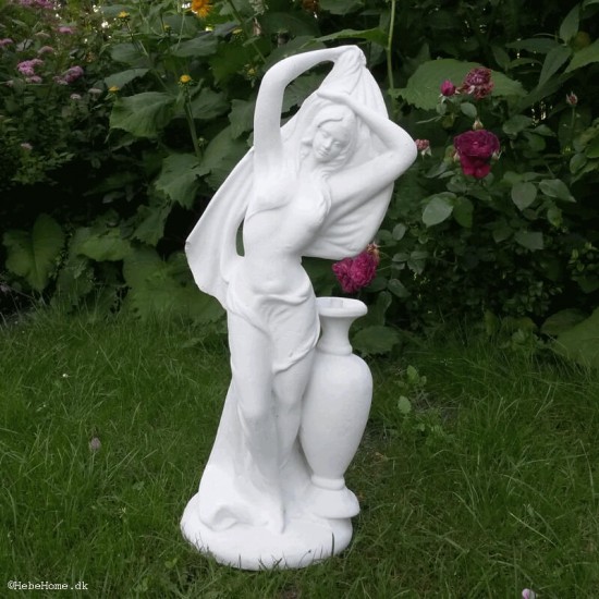 Teti 58 cm - Havefigur i marmor