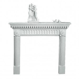 Smuk Pejse forsats i marmor Smuk Pejse forsats i marmor