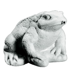 Springvandsfigur Frø i marmor 25 cm Springvandsfigur Frø i marmor 25 cm