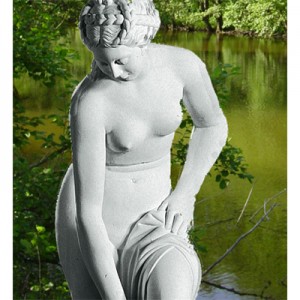 Allegrain 161 cm - Statue i marmor Allegrain 161 cm - Statue i marmor