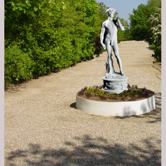 David 119 cm - Statue i marmor
