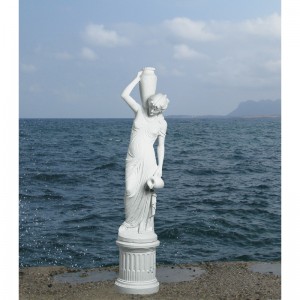 Porta 140 cm - Havestatue i marmor Porta 140 cm - Havestatue i marmor