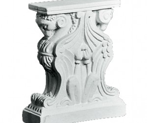 Sokkel til Bænkplade