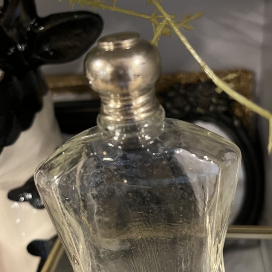 Smuk Gammel lommelærke i glas