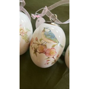 Porcelænsæg med blomstermotiv Porcelænsæg med blomstermotiv