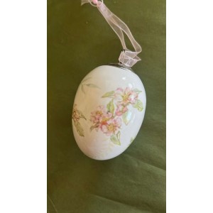 Porcelænsæg med blomstermotiv Porcelænsæg med blomstermotiv