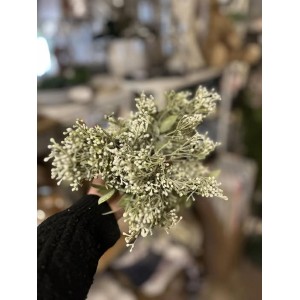 Bundt Kunstig blomster gren hvid 35 cm Bundt Kunstig blomster gren hvid 35 cm