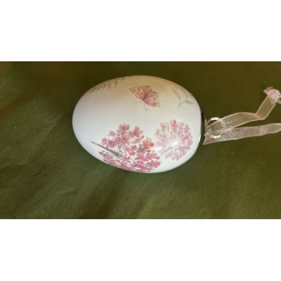 Porcelænsæg med blomstermotiv