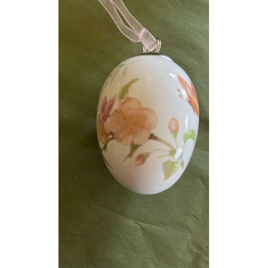 Porcelænsæg med blomstermotiv