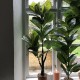 Stor kunstig grøn plante 90 cm