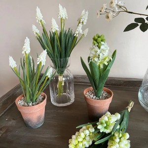 Perlehyacinter Buket 28cm - kunstige planter Perlehyacinter Buket 28cm - kunstige planter