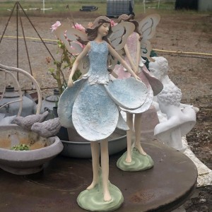 Blomsterfe figur 35 cm Blomsterfe figur 35 cm