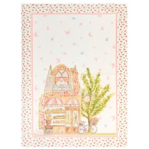 Viskestykke La vie en rose bager 50x70cm Viskestykke La vie en rose bager 50x70cm