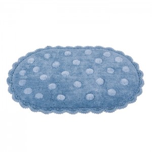 Bademåtte aurora blue 50x80 cm