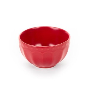 Skål 140 ml Stentøj Sunday Mat Rød H 4,8x8,2 cm
