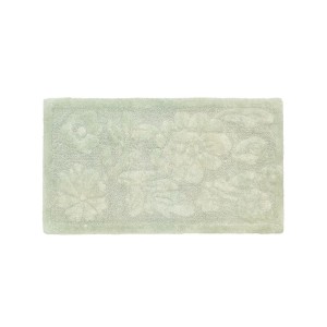 Bademåtte Flower green 60x130 cm Bademåtte Flower green 60x130 cm